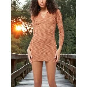 NWT - L*SPACE Aria Knit Mini Dress Size: Large